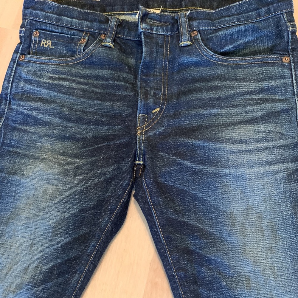 RRL Skinny Fit Selvedge Jeans Size 27
